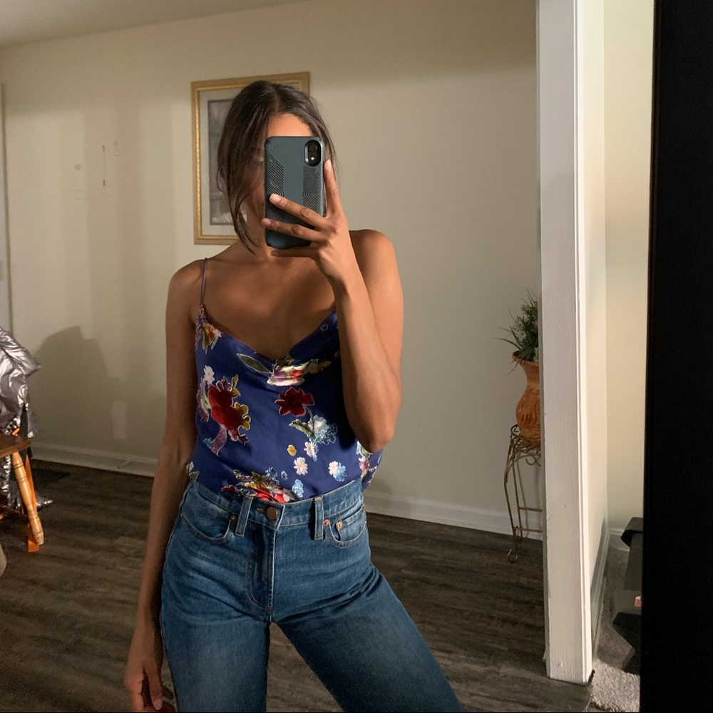 alice + olivia floral tank!